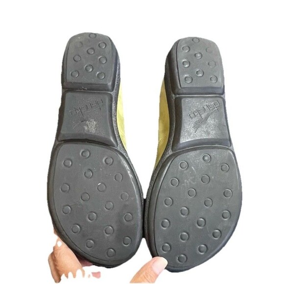 Dansko Giselle Green Nubuck Leather Mary Jane Shoes Womens Size 41 EU/USA 11 - Picture 9 of 10